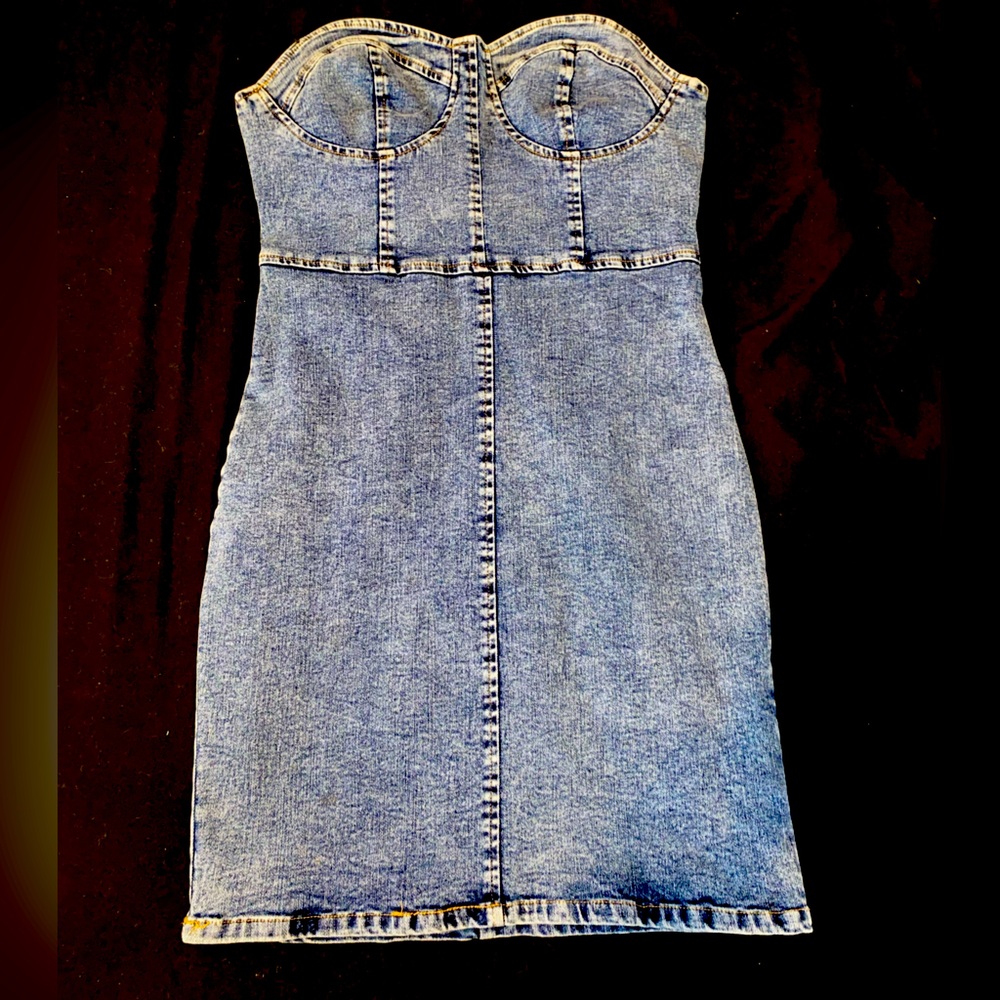 JEAN MINI DRESS 💙